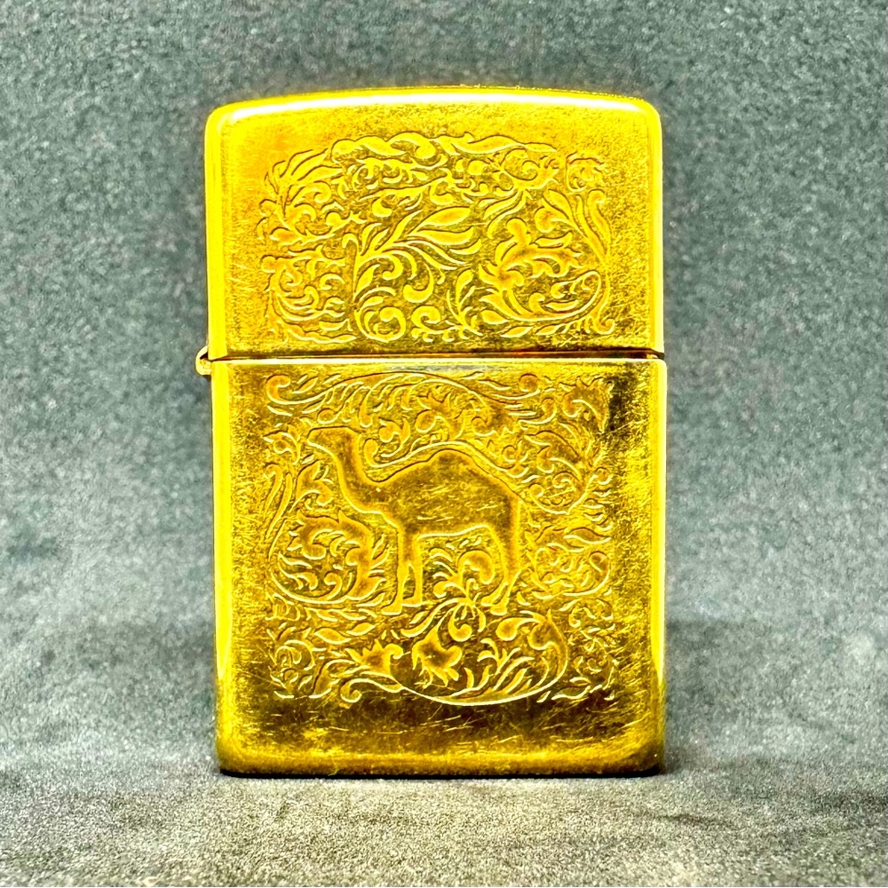 Vintage Camel Zippo 22K